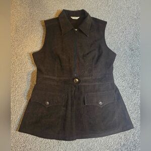 Vintage Chocolate Brown Anny Vest